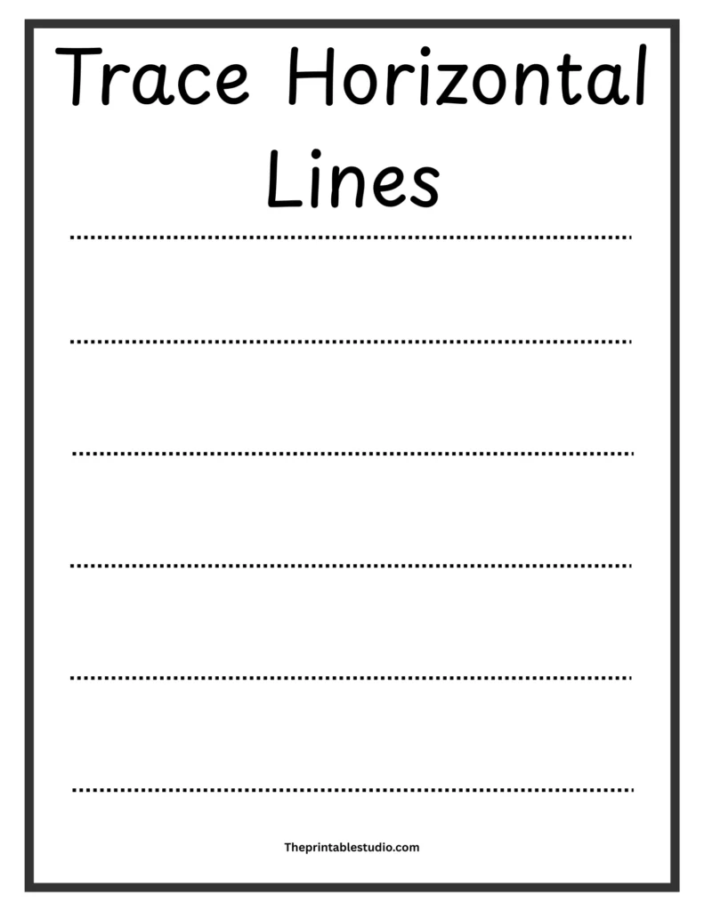 tracing book for toddlers - lines and strokes