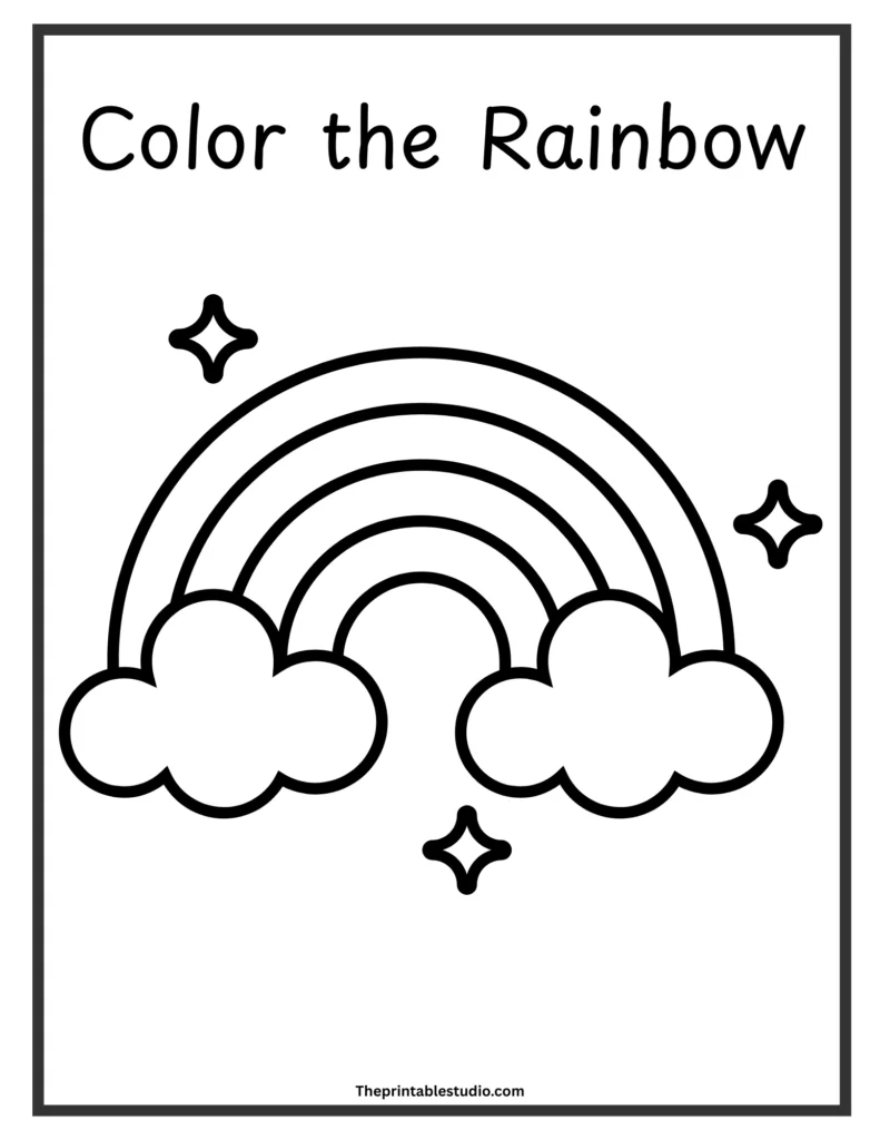 nature coloring book for toddlers