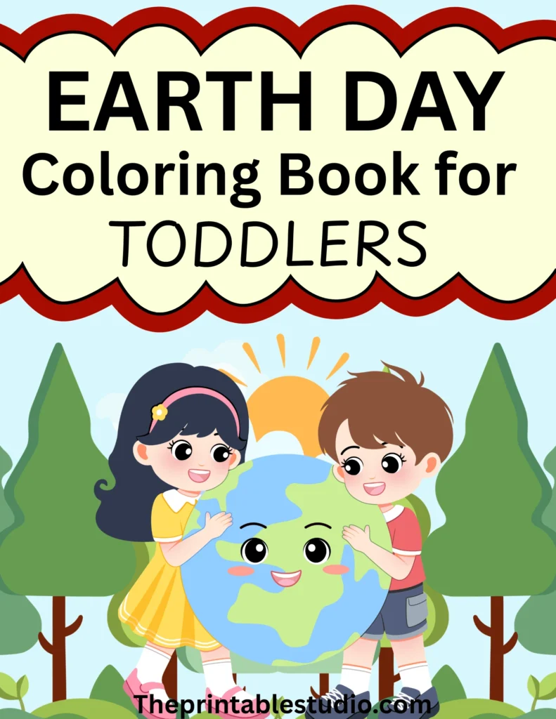 Earth day coloring book