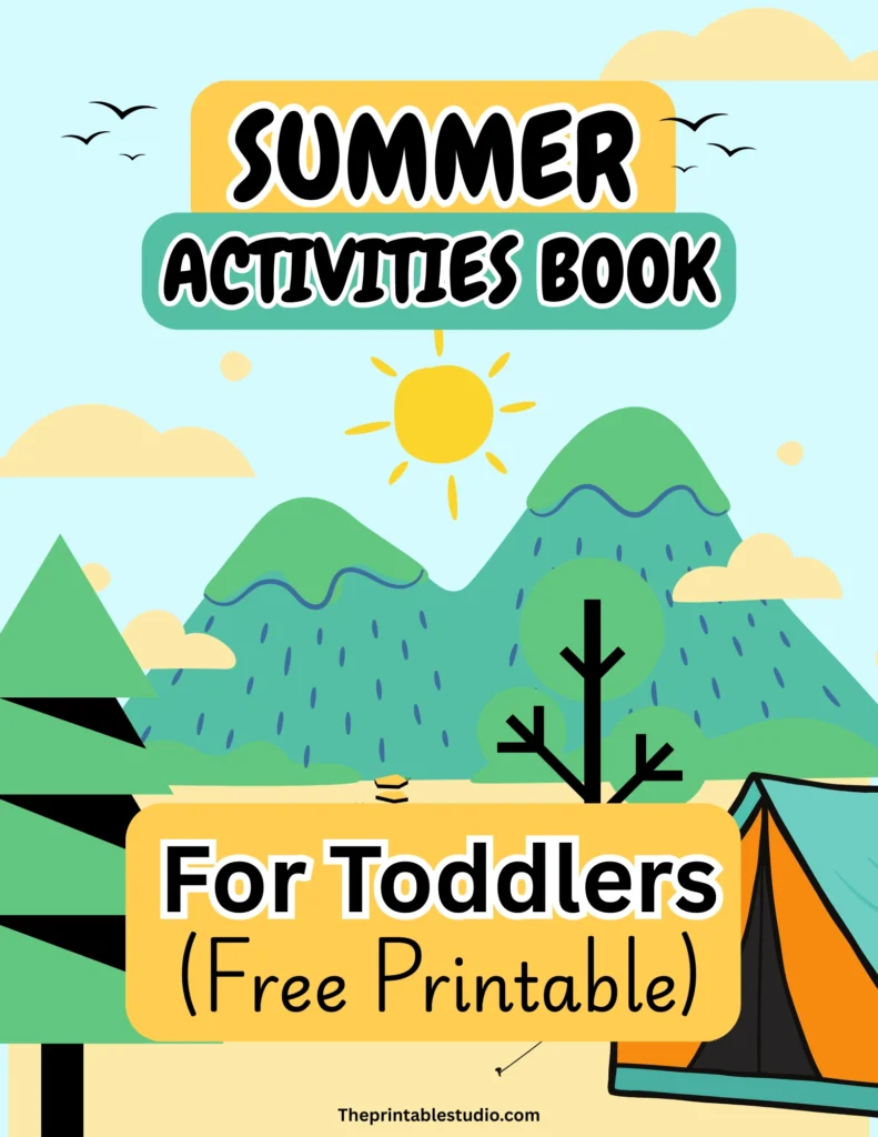 Fun summer activity book 