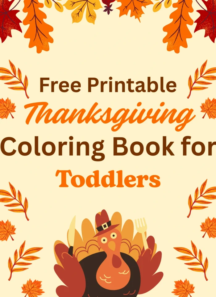 Thanksgiving coloring book for toddlers